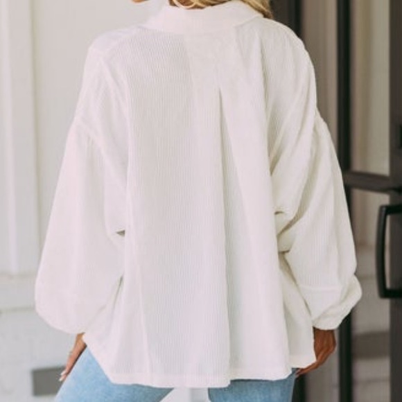 Ivory Shacket - Picture 3 of 3